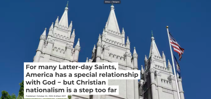 Patriotism and faith can weave together in complicated ways − but when does that count as ‘Christian nationalism’? RiverNorthPhotography/iStock via Getty Images Plus